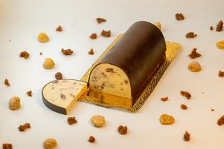 TORRONE AL CIOCCOLATO BIANCO CON MARRON GLACè