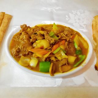 Ternera Con Salsa Curry