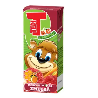 Tedi morcov zmeura (200ml)