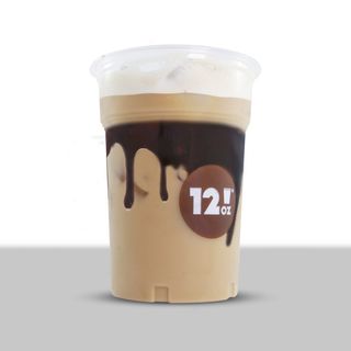 Cold Black Chocolate Macchiato