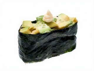 Gunkan de aguacate con surimi (8 pzs.)