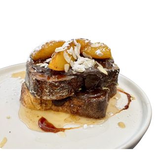 Peach French toast