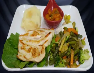 Filet De Poulet+Legumes Grillé