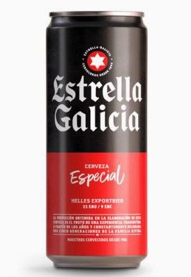 Cerveza Estrella Galicia (330 Ml.)