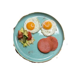 Глазунья с колбасой(200г)