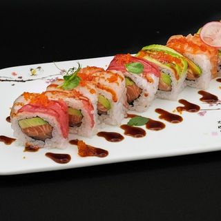 58) Rainbow roll