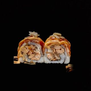 Uramaki roll salmón cooked (8 pzs.)