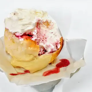 Brioche con gelato