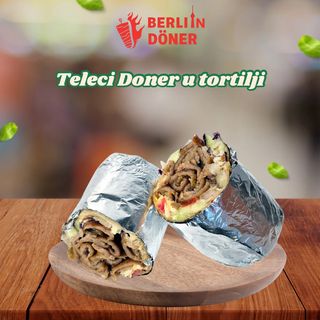 Teleći Doner kebab u tortilli