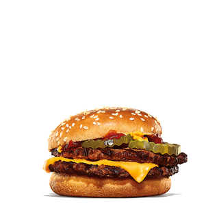 Double cheeseburger