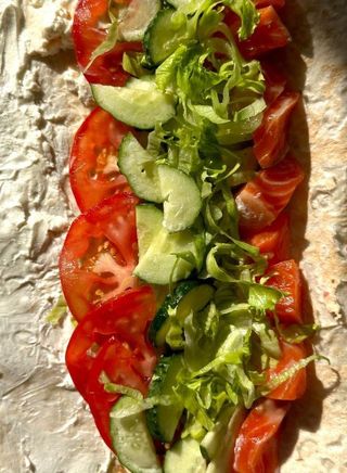 Шаурма з лососем (335 г)