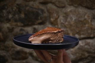 Tarta De Queso Y Chocolate