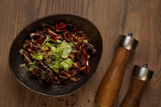 Salată cu mușchi de vită