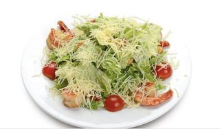 Салат "Цезарь" с креветками