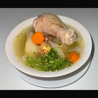 Caldo De Gallina + porcion de arroz