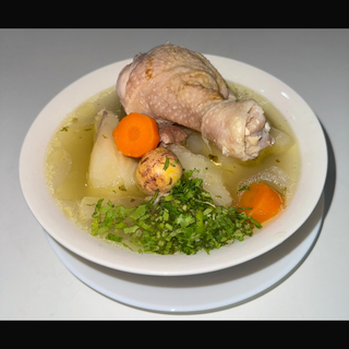Caldo De Gallina + porcion de arroz