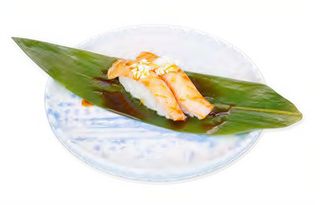 176. Nigiri salmone flambè