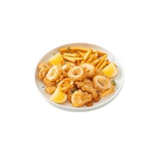 Plato De Calamares Con Patatas