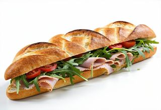 Porchetta, rucola, pomodori