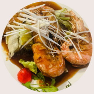 Langostinos de Kao-Chao