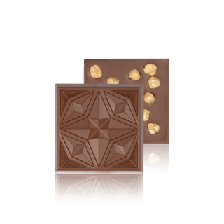 Шоколадні Тафлі Молочні З Лісовим Горіхом, 84 Г