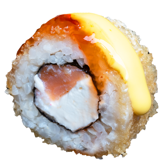 Гарячий рол Лосось Чіз (242г/8шт.)