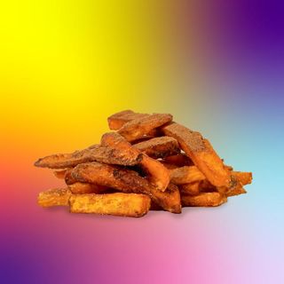 Patate Dolci Americane aromatizzate alla cannella