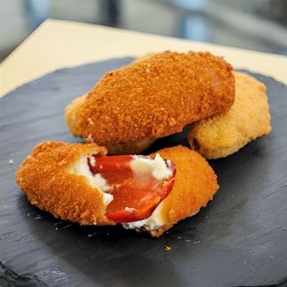 Hot red jalapenos Philadelphia 4 pezzi