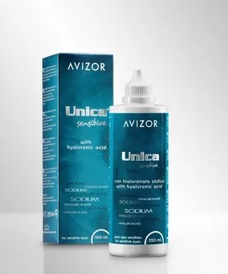 Разтвор за меки контактни лещи - AVIZOR UNICA sensitive (350мл)