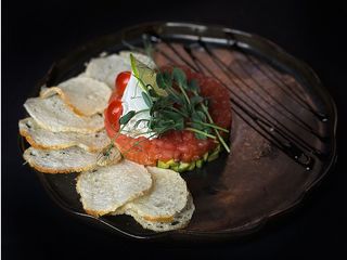 Тар-тар з лососем (150/50г)