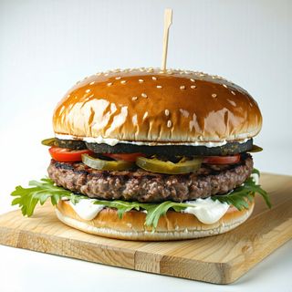 Gurmanska pljeskavica 250gr sa kajmakom