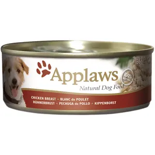 Hrana umeda pentru caini, Applaws, File Pui si Orez, conserva 156 g