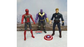 Фигурки Супергероев из 3 штук