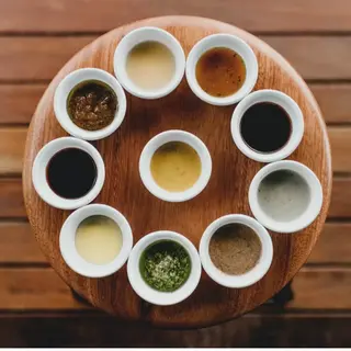 Salsa cacera pesto 