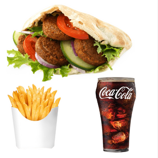 Menú Kebab Falafel