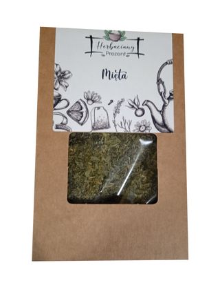 HERBATA W KARTONIKU OKIENKO 75G - MIĘTA