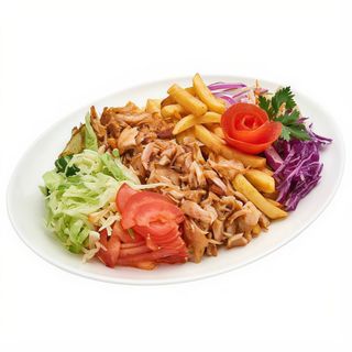 Kebab En Plato Pollo O Ternera