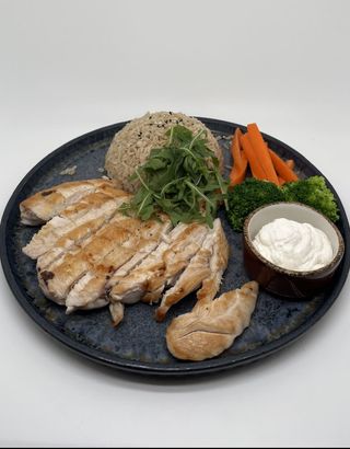 Pollo a la parrilla orgánico GF