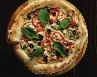 Pizza Pollo e Funghi