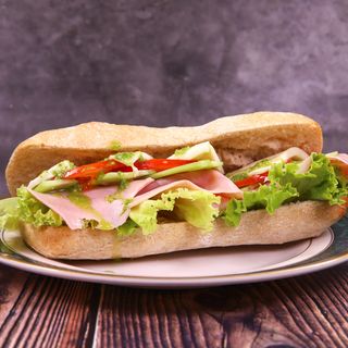 Чабата с италианска шунка (Прошуто Кото)