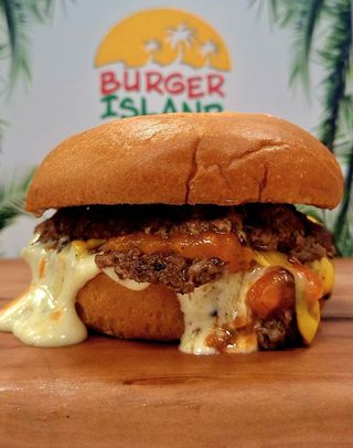 Blue Cheese Smash Burger