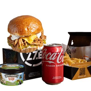 Menú Pulled Pork 200 gr + Ben & Jerry 100 ml
