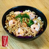 Yakisoba Ebi + refresco lata de 330ml
