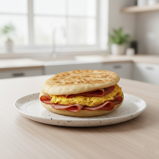 Chapati Omelette Fromage Jambon Extra Cheese Triangle