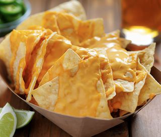 Nachos with cheese