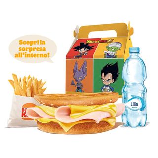 King junior menù toast