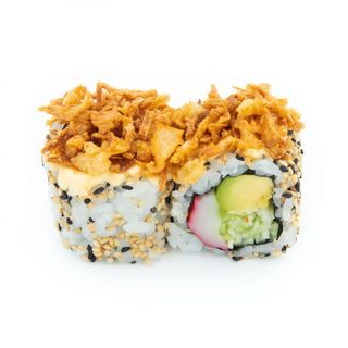 Crunch roll surimi, aguacate  (8 uds.)