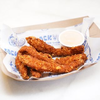 Chicken fingers Korn Flakes