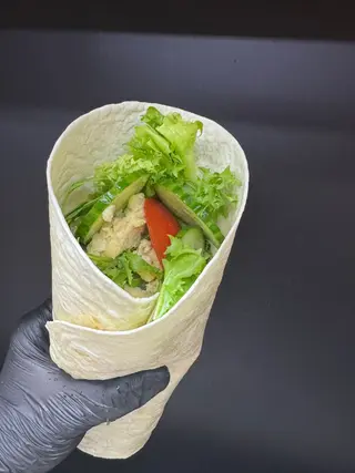 Wrap z jajecznicą