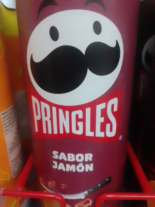 Pringles Jamón 165gr